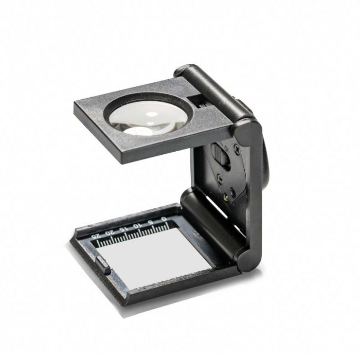 COLOURLOCK Thread Counter Leather Magnifying Glass with Light