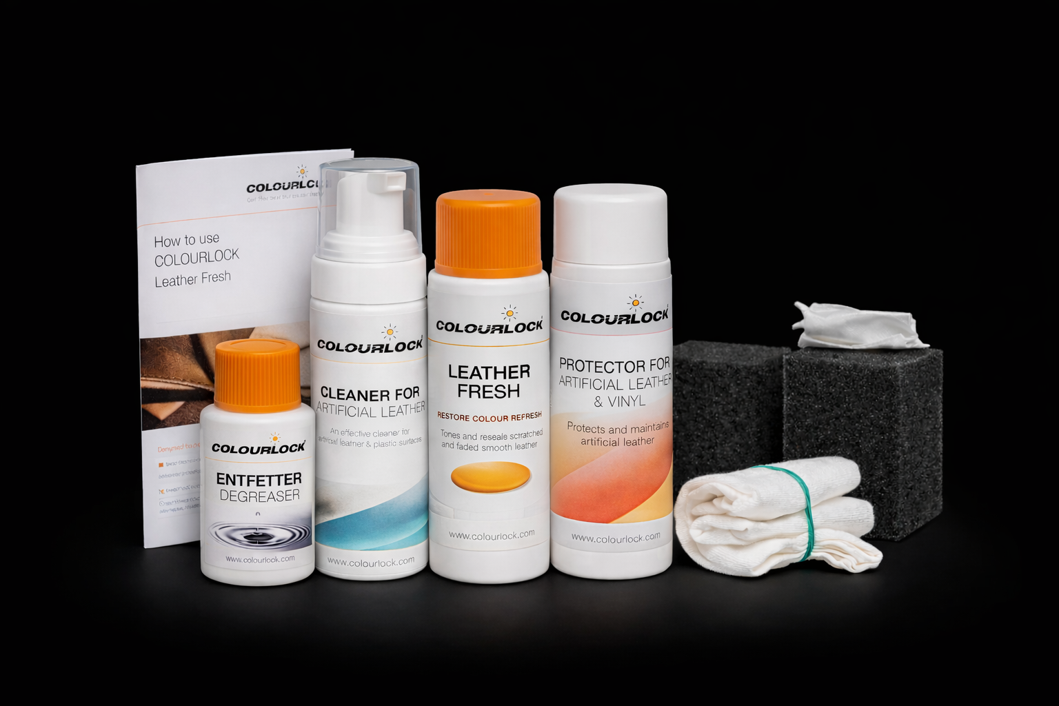 COLOURLOCK Artificial/Vegan Leather Fresh Dye Kit