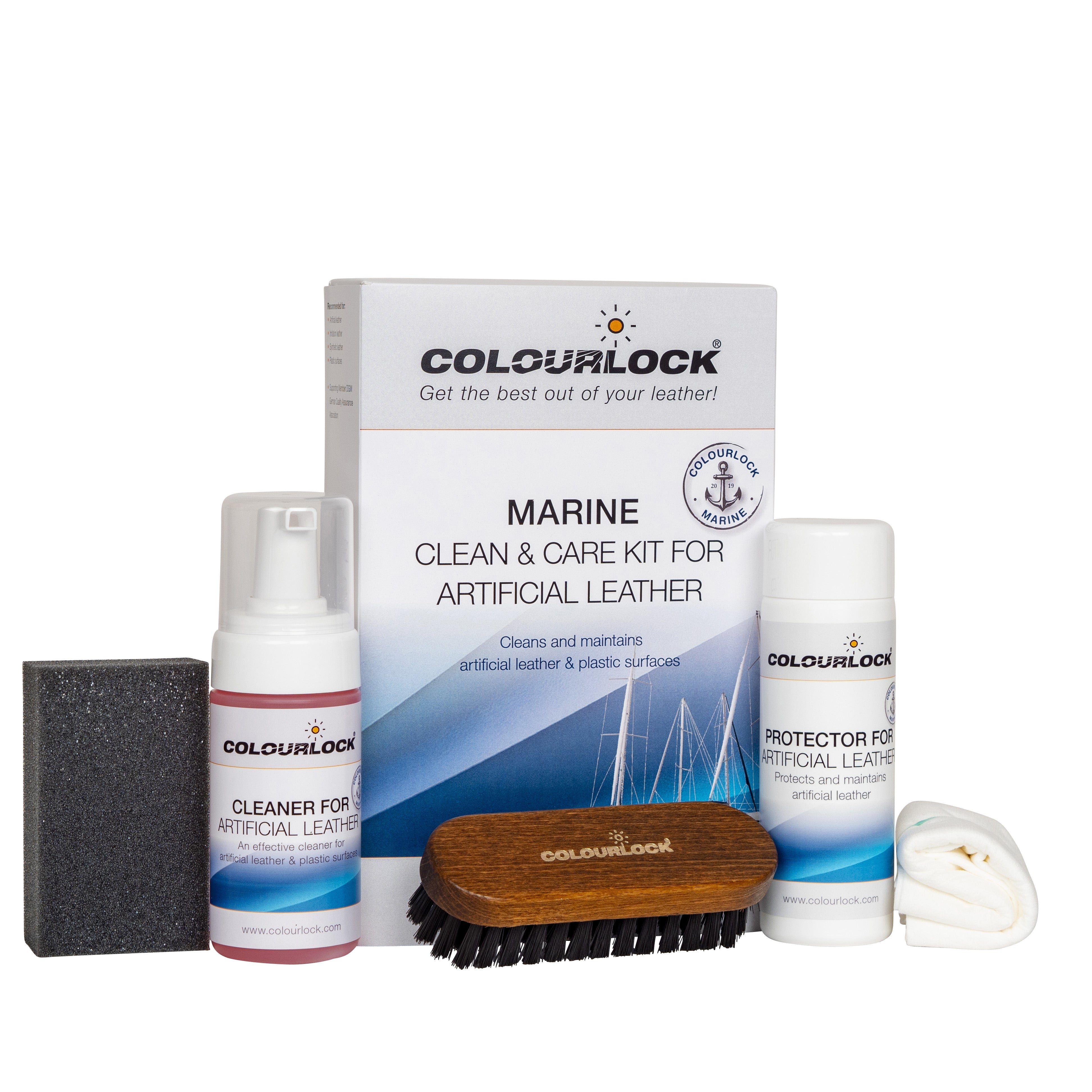 COLOURLOCK Marine Clean & Care Kit for Artificial Leather & Vinyl