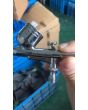 COLOURLOCK Portable Air Compressor Set (Twin Cylinder Pro) with Airbrush, Hose, Twin Airbrush Holder & Set of Cleaning Brushes