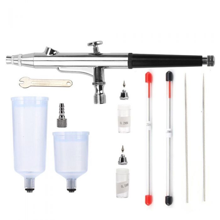 COLOURLOCK Gravity Airbrush Pro - For Spraying Leather Dye & Pigments, Primer, Topcoats, etc