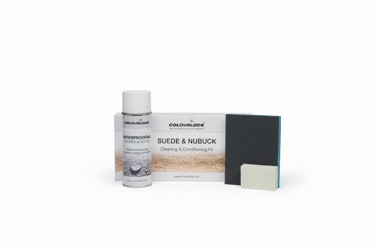 COLOURLOCK Suede & Nubuck Cleaning & Protecting Kit