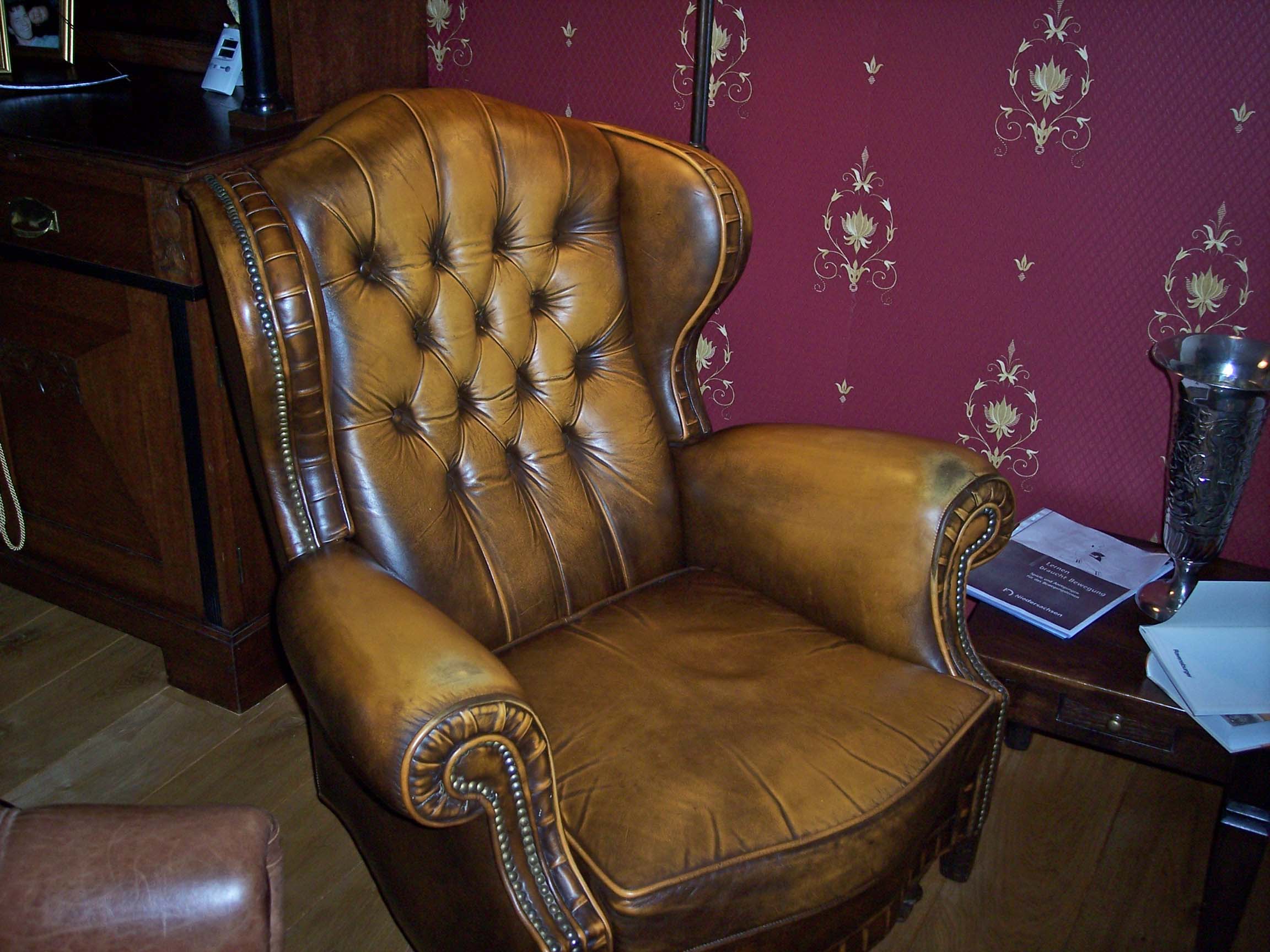 How to Treat Antique Leather & Chesterfield Sofas