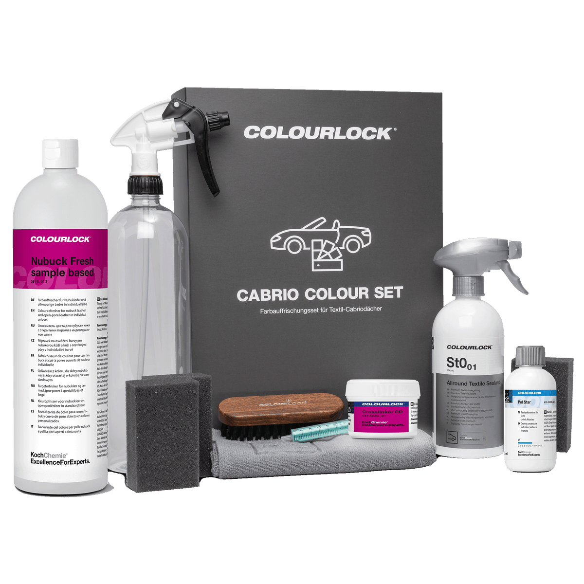 COLOURLOCK Cabrio Colour Set - Black