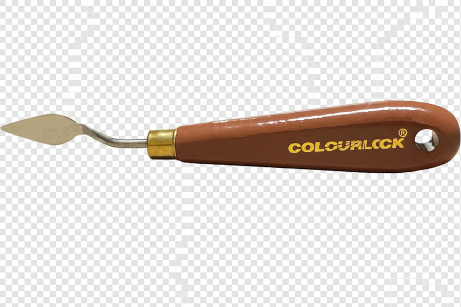 COLOURLOCK Spatula with Wood Handle [short]