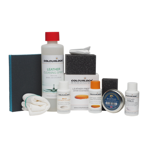 Leather Steering Wheel Repair Kit Black