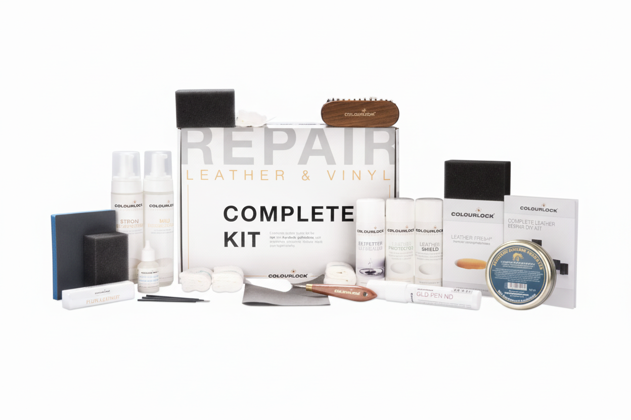 COLOURLOCK Full Leather Repair Kit with Dye and Filler