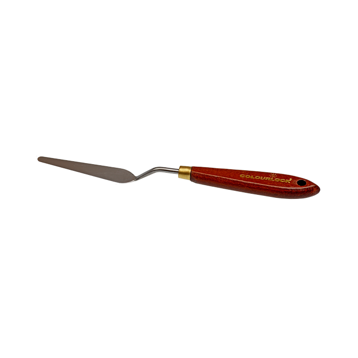 COLOURLOCK Spatula with Wood Handle [long]