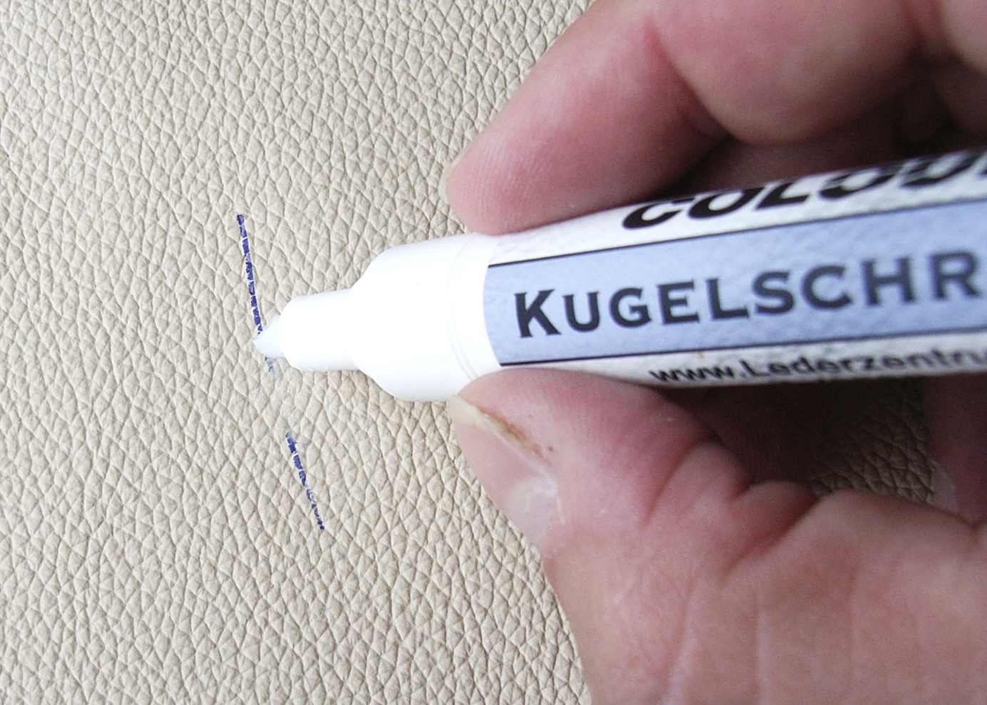Biro Ballpoint Pen Marks From Leather, How To Get Pen Off Leather